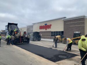 Superior Asphalt, Inc. Winter Hot Mix Asphalt Paving